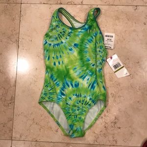Girls speedo one piece swim suit